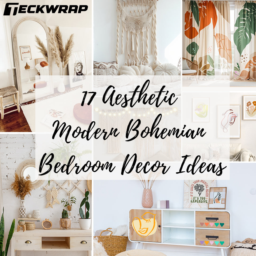 17 Aesthetic Modern Bohemian Bedroom Decor Ideas