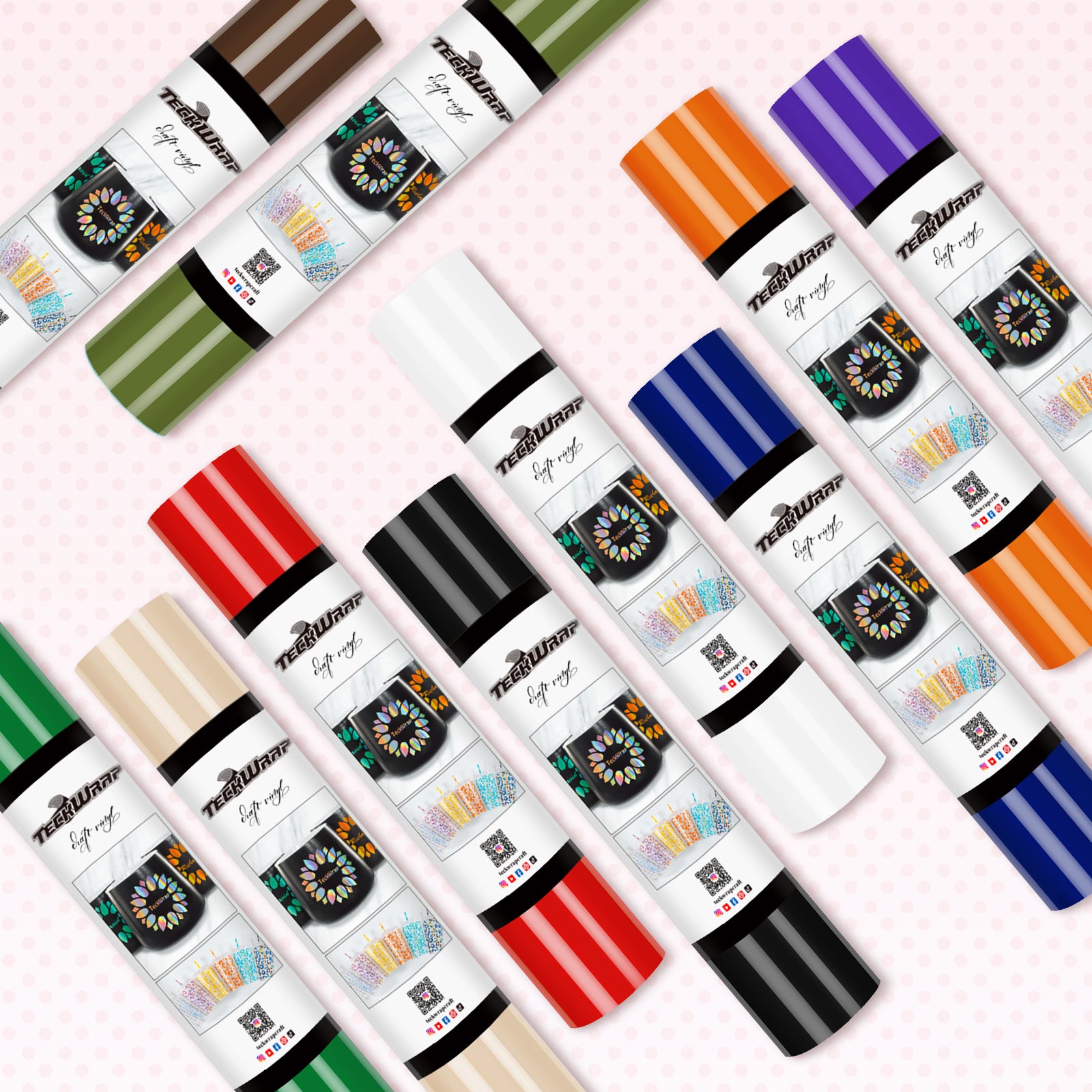 001 Serie Colores Básicos Lote de 5 pies 