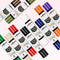 001 Serie Colores Básicos Lote de 5 pies 