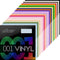 001G Pack (Glossy), Adhesive Vinyl  Sheets