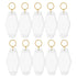 Motel Keychains Blanks 10pcs Clear