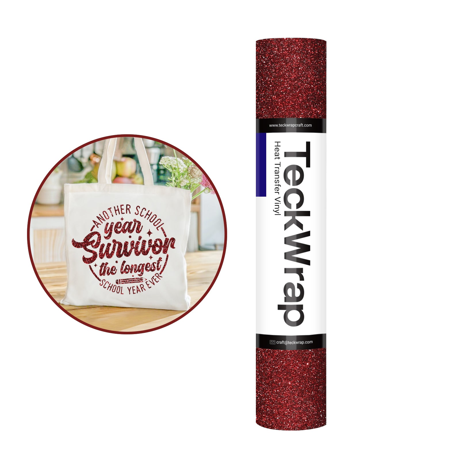 Fancy Glitter Heat Transfer Vinyl