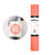 Glitter Heat Transfer Vinyl 5ft roll 5ft Neon Peachy