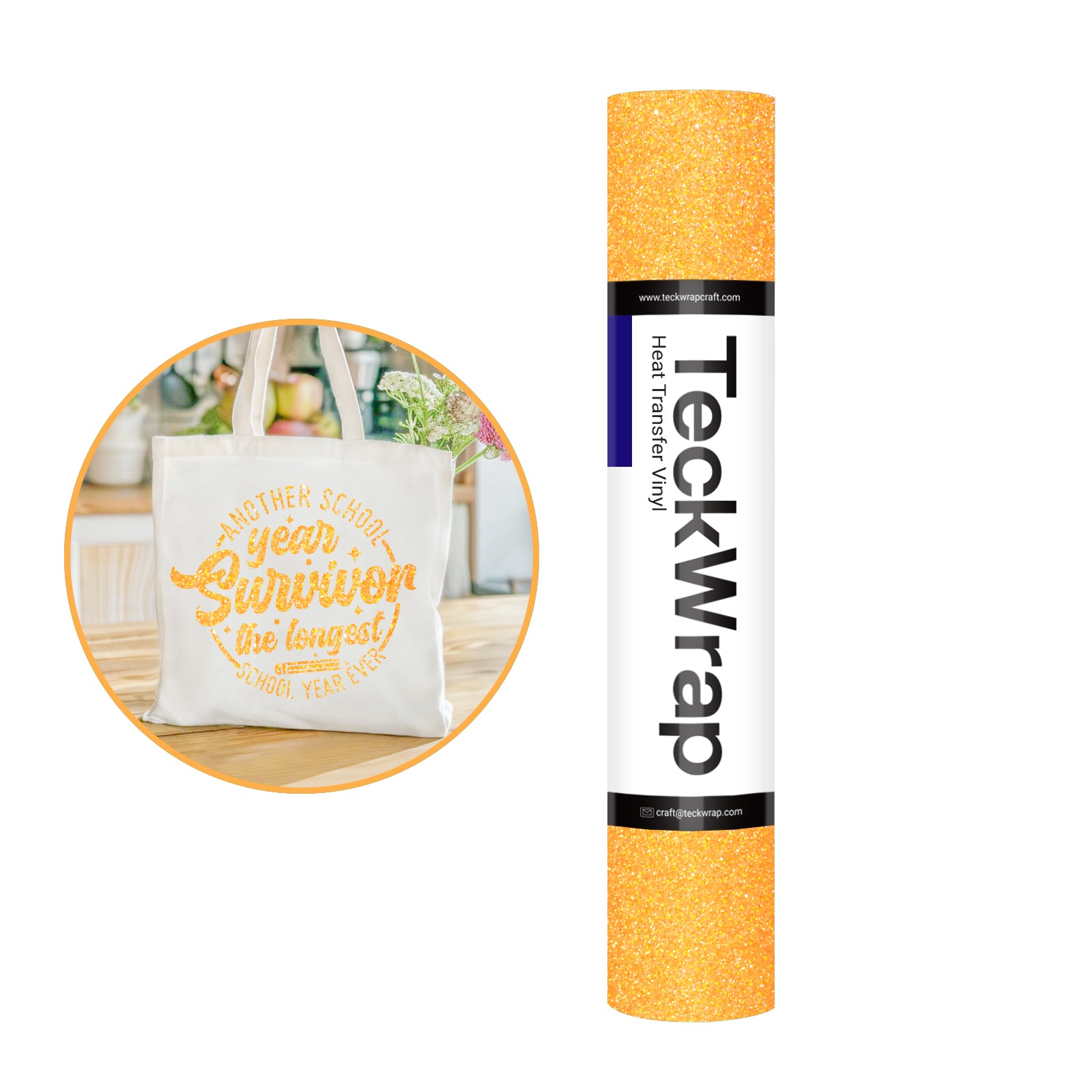 Fancy Glitter Heat Transfer Vinyl
