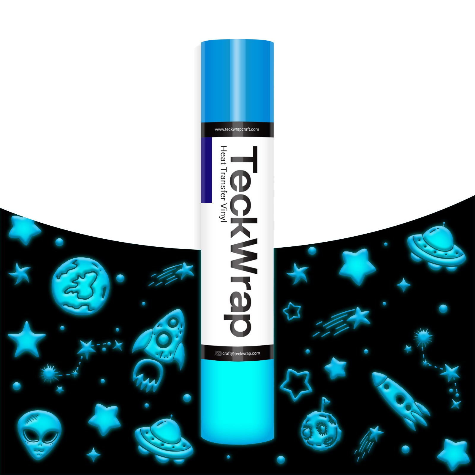 Glow in the Dark Puff Heat Transfer Vinyl