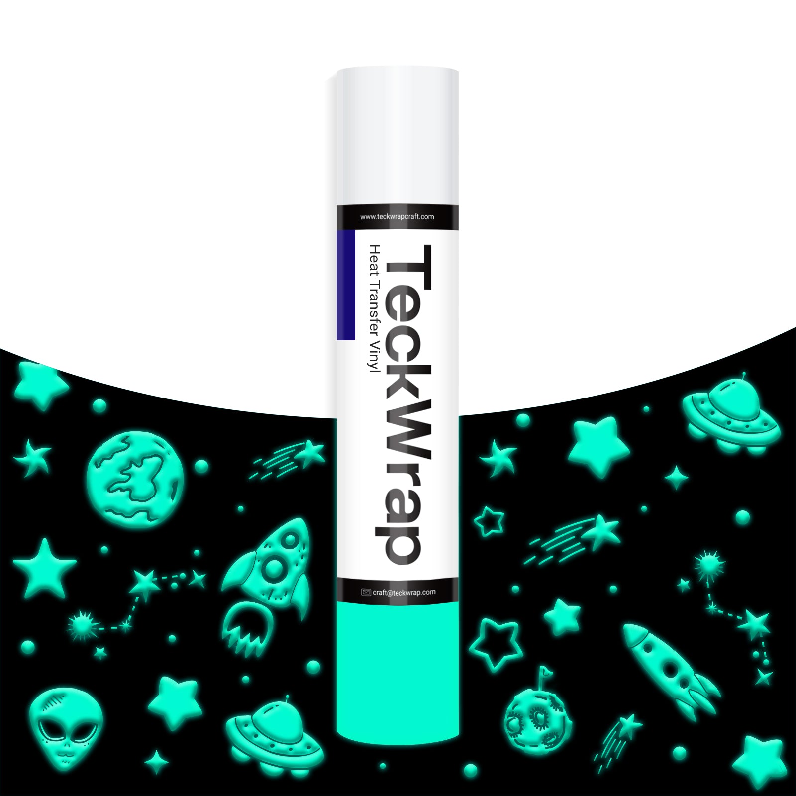 Glow in the Dark Puff Heat Transfer Vinyl