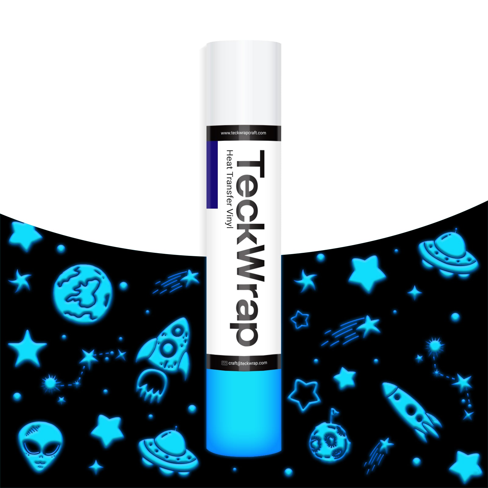 Glow in the Dark Puff Heat Transfer Vinyl