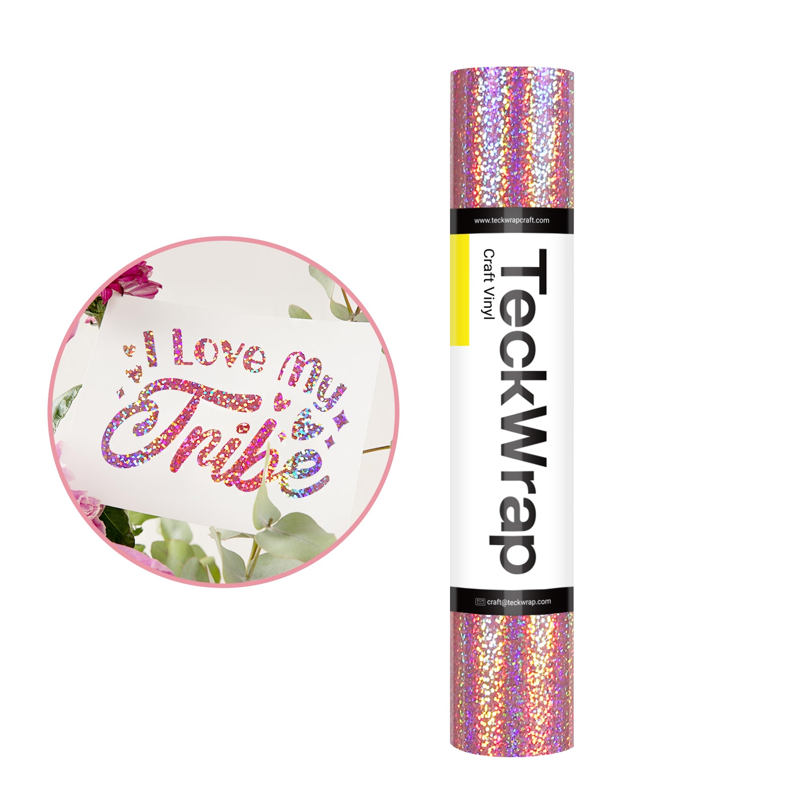 Holographic Sparkle Craft Vinyl