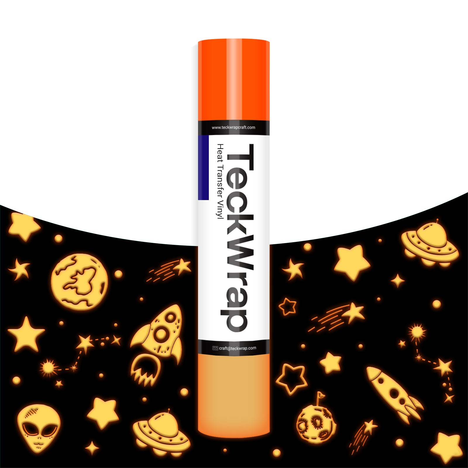 Glow in the Dark Puff Heat Transfer Vinyl