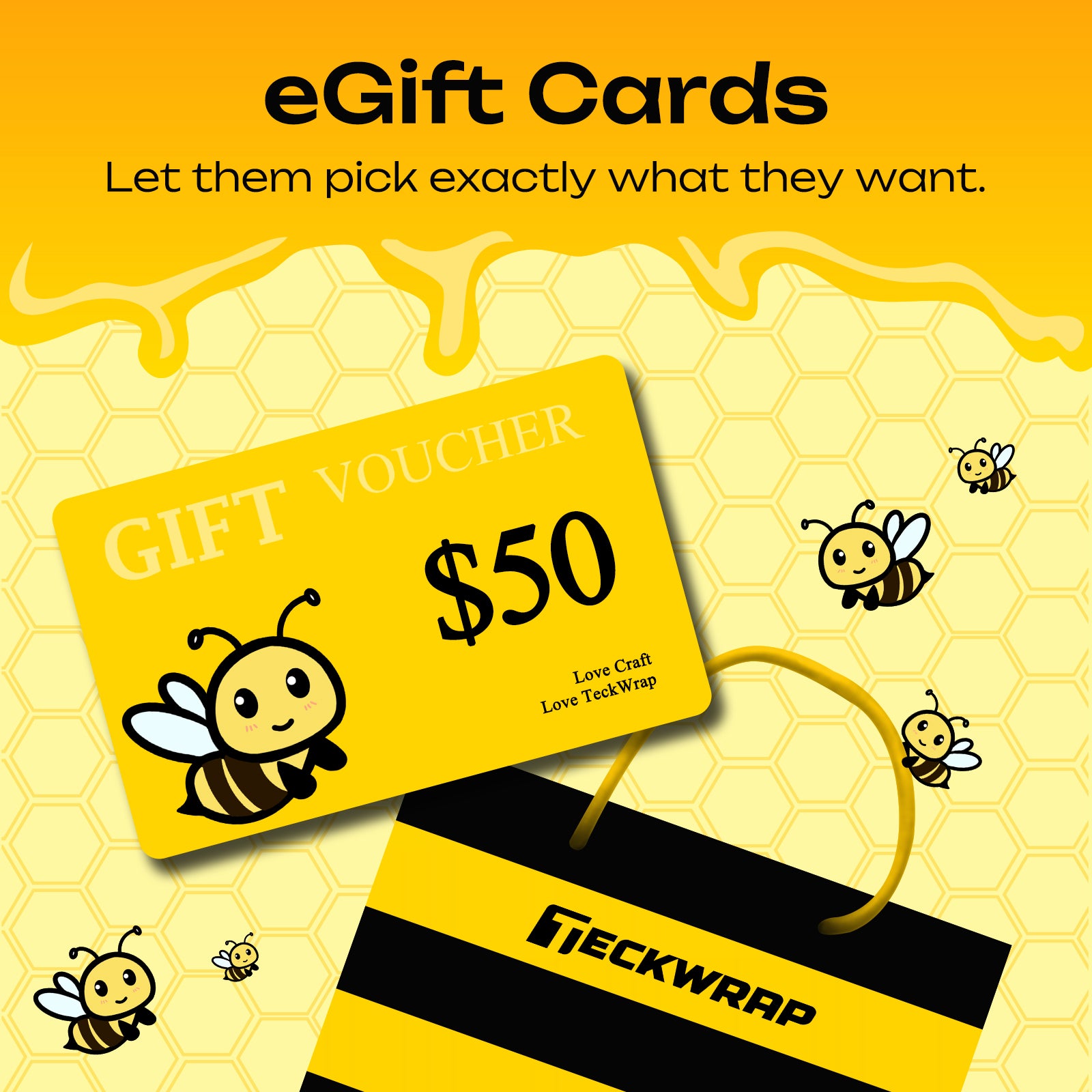 Tarjeta de Regalo TeckWrap 