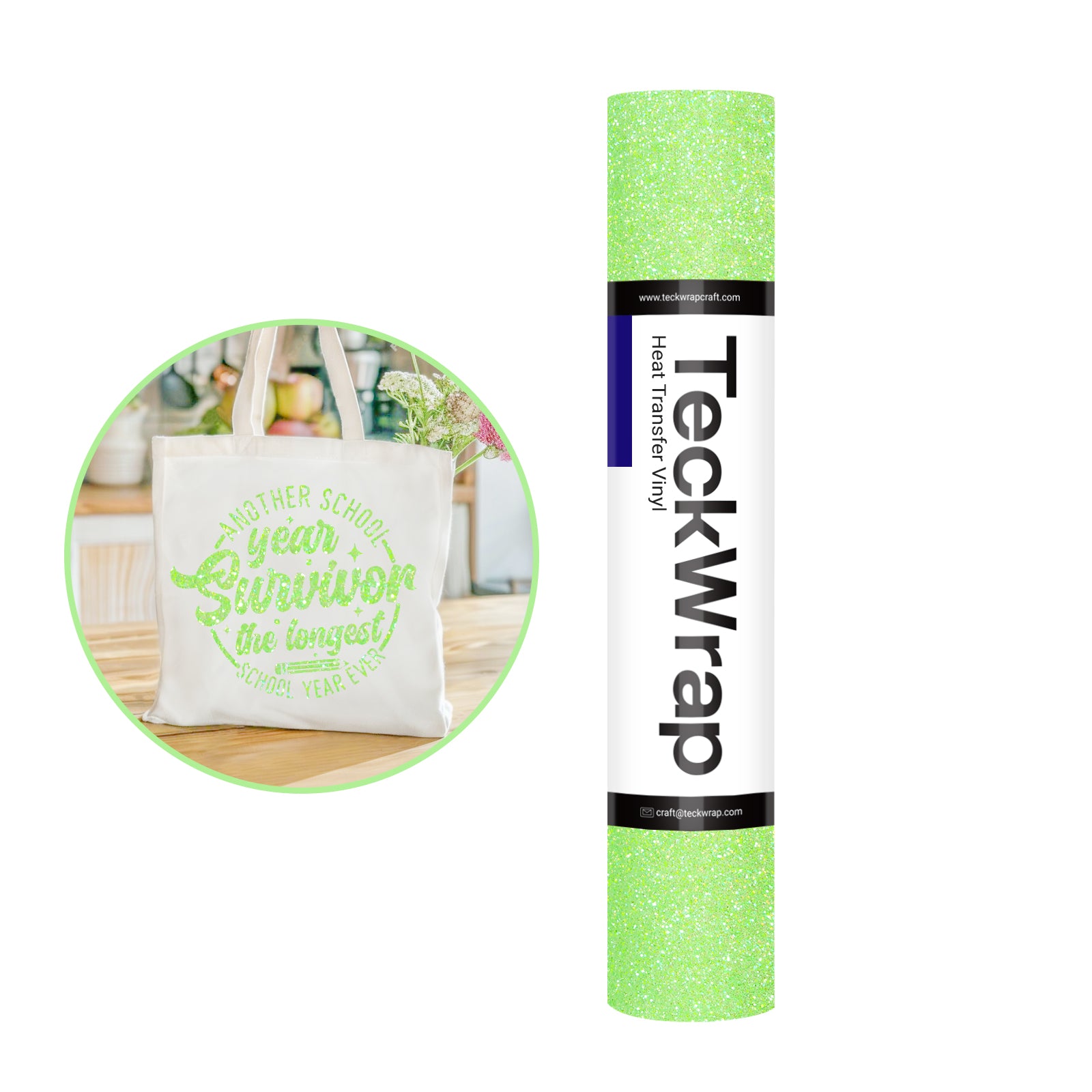 Fancy Glitter Heat Transfer Vinyl