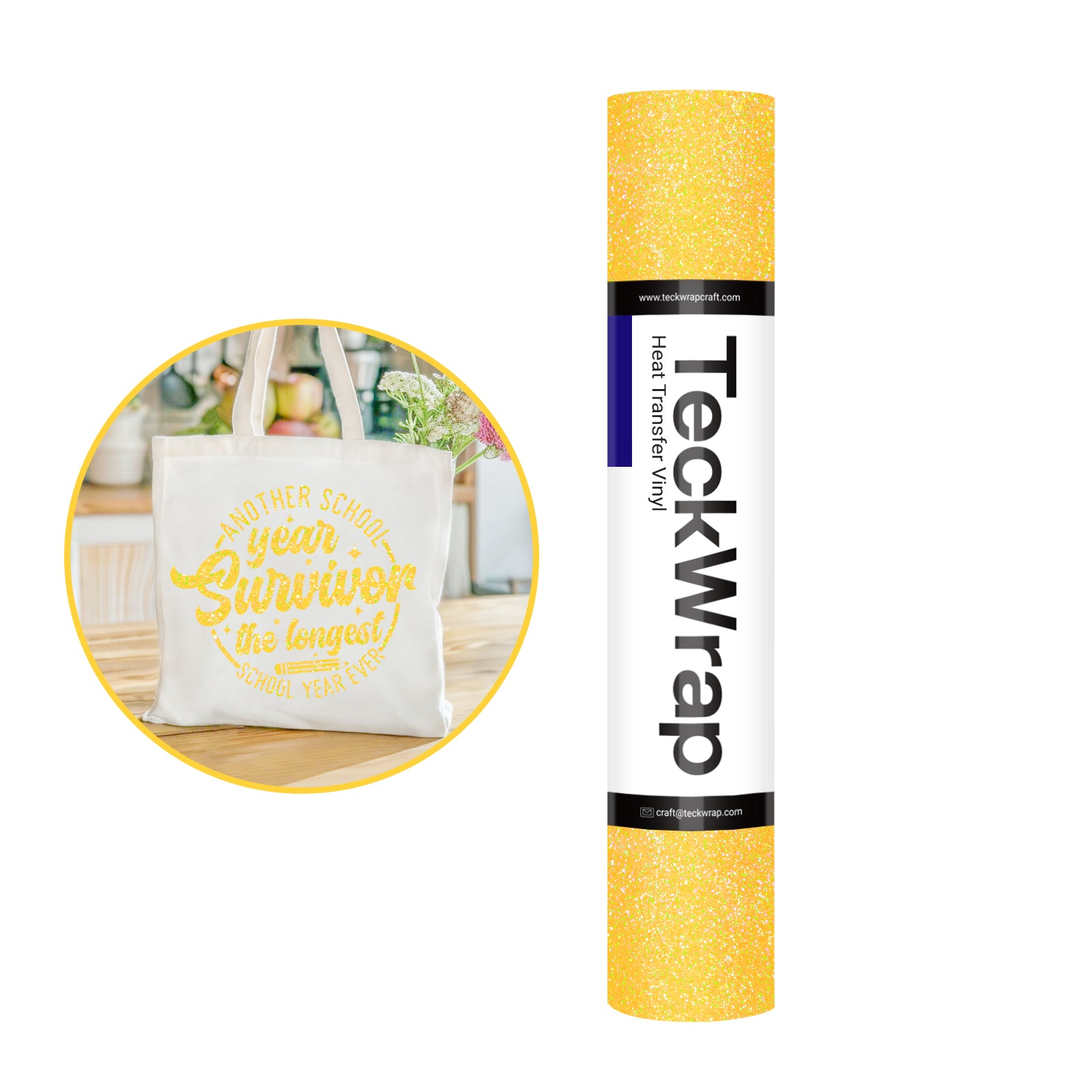 Fancy Glitter Heat Transfer Vinyl