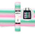 Ombré Glitter Heat Transfer Vinyl 5ft  Lollipop