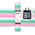Ombré Glitter Heat Transfer Vinyl 5ft  Lollipop