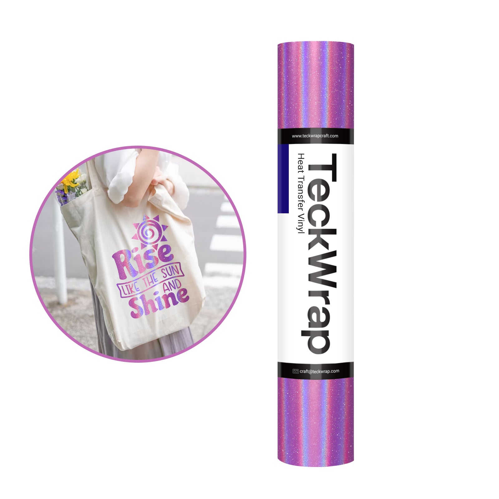 Holographic Shimmer Heat Transfer Vinyl