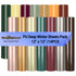 Paquete de hojas HTV PU Deep Winter (14 PCS) 