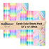 Candy Color Sheets Pack